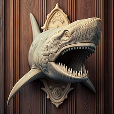 3D model Megalodon (STL)